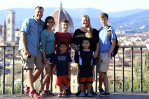 View from Piazzale Michelangelo overlooking the city!