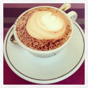 Cappuccino!...we did NOT make this ourselves :)