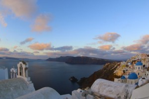 View of the caldera