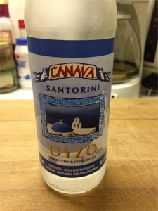 Santorini Ouzo....AWESOME!