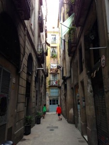 Amazing walking streets throughout Barcelona